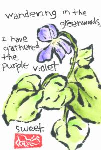 wildviolet.WanderingintheGreenwoods.CBronte.2015.04-27